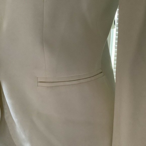 VALENTINO ROMA TUXEDO STYLE WHITE JACKET - Picture 4 of 7